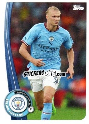 Sticker Erling Haaland - Manchester City 2022-2023
 n. MC-20 - Topps
