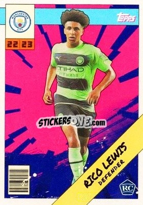 Sticker Rico Lewis - Manchester City 2022-2023
 - Topps