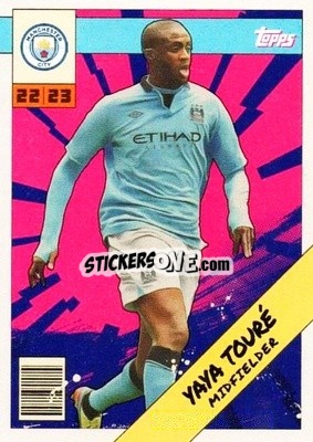 Sticker Yaya Toure - Manchester City 2022-2023
 - Topps