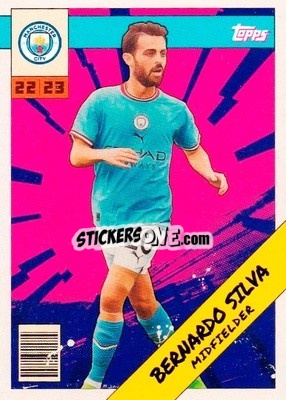 Sticker Bernardo Silva - Manchester City 2022-2023
 - Topps