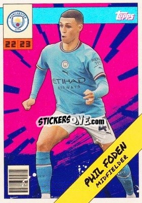 Sticker Phil Foden - Manchester City 2022-2023
 n. MCH-7 - Topps