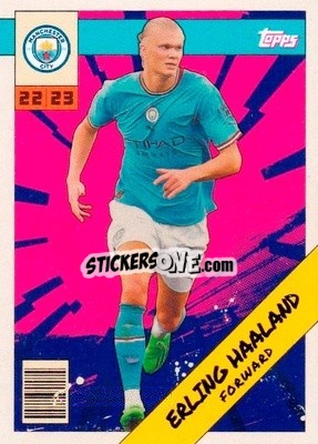 Sticker Erling Haaland - Manchester City 2022-2023
 n. MCH-10 - Topps