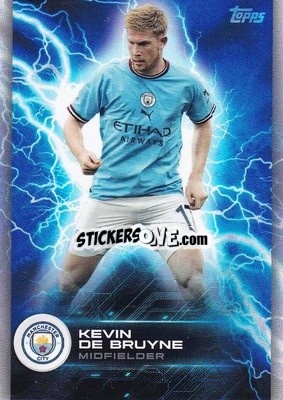 Sticker Kevin De Bruyne - Manchester City 2022-2023
 n. MCS-3 - Topps