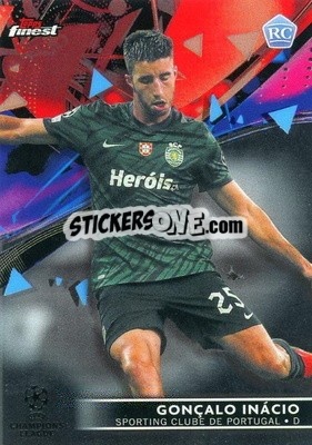 Sticker Goncalo Inacio - UEFA Champions League Finest 2021-2022
 - Topps