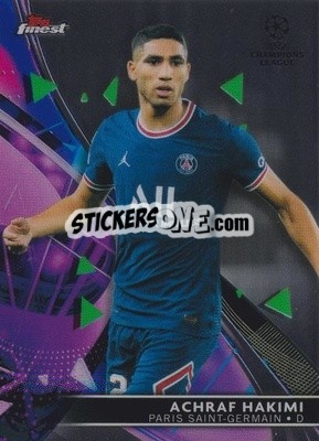 Sticker Achraf Hakimi - UEFA Champions League Finest 2021-2022
 n. 80 - Topps