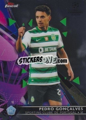 Sticker Pedro Goncalves - UEFA Champions League Finest 2021-2022
 - Topps