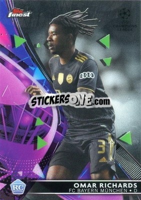 Sticker Omar Richards - UEFA Champions League Finest 2021-2022
 n. 92 - Topps