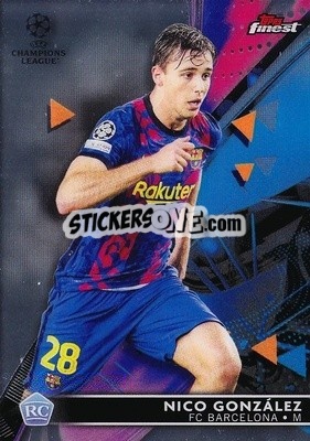 Sticker Nico Gonzalez - UEFA Champions League Finest 2021-2022
 n. 94 - Topps