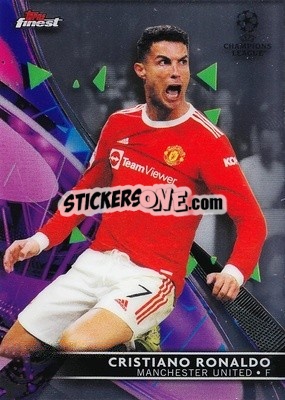 Sticker Cristiano Ronaldo - UEFA Champions League Finest 2021-2022
 n. 100 - Topps