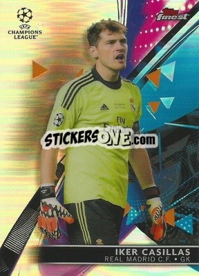 Sticker Iker Casillas - UEFA Champions League Finest 2021-2022
 n. 109 - Topps