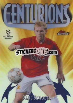 Sticker Paul Scholes - UEFA Champions League Finest 2021-2022
 n. TC-5 - Topps