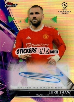 Sticker Luke Shaw - UEFA Champions League Finest 2021-2022
 n. BA-LS - Topps
