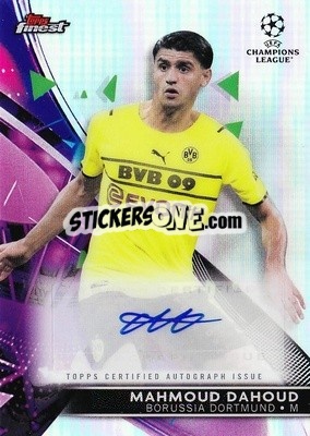 Cromo Mahmoud Dahoud - UEFA Champions League Finest 2021-2022
 - Topps