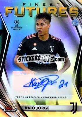Sticker Kaio Jorge - UEFA Champions League Finest 2021-2022
 n. FF-9au - Topps