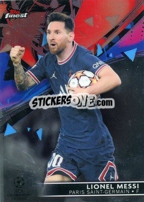 Sticker Lionel Messi - UEFA Champions League Finest 2021-2022
 - Topps