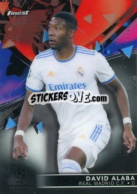 Sticker David Alaba - UEFA Champions League Finest 2021-2022
 n. 8 - Topps