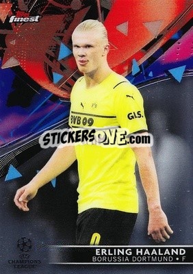 Sticker Erling Haaland - UEFA Champions League Finest 2021-2022
 n. 10 - Topps