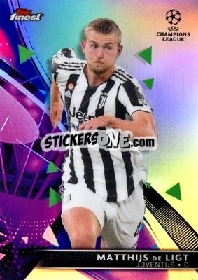 Sticker Matthijs de Ligt - UEFA Champions League Finest 2021-2022
 n. 13 - Topps