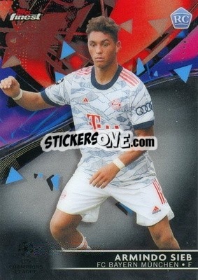 Sticker Armindo Sieb - UEFA Champions League Finest 2021-2022
 n. 14 - Topps