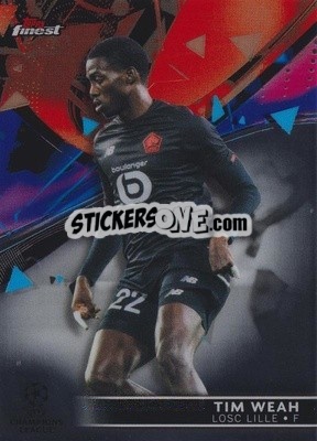 Sticker Tim Weah - UEFA Champions League Finest 2021-2022
 n. 18 - Topps