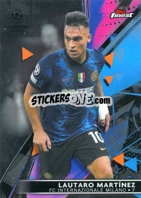 Sticker Lautaro Martinez - UEFA Champions League Finest 2021-2022
 n. 20 - Topps