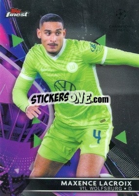 Sticker Maxence Lacroix - UEFA Champions League Finest 2021-2022
 n. 21 - Topps