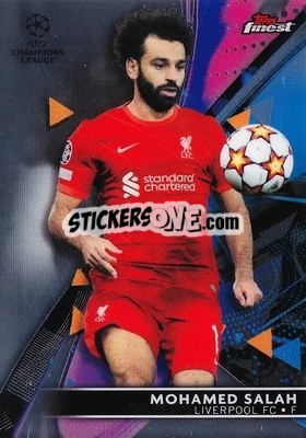 Sticker Mohamed Salah - UEFA Champions League Finest 2021-2022
 n. 24 - Topps