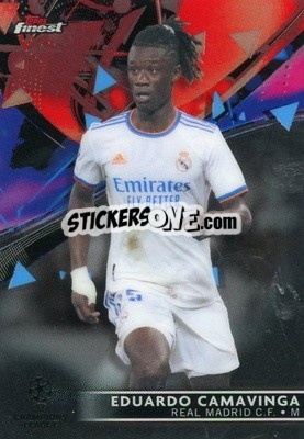 Sticker Eduardo Camavinga - UEFA Champions League Finest 2021-2022
 n. 28 - Topps