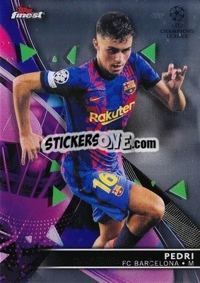 Sticker Pedri - UEFA Champions League Finest 2021-2022
 n. 35 - Topps