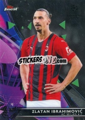 Sticker Zlatan Ibrahimovic - UEFA Champions League Finest 2021-2022
 - Topps