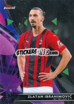 Sticker Zlatan Ibrahimovic - UEFA Champions League Finest 2021-2022
 n. 37 - Topps