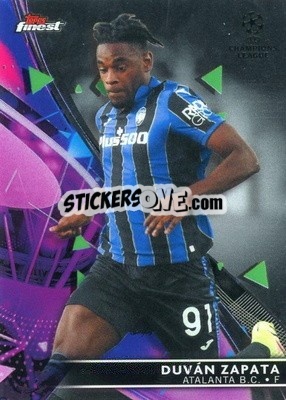 Sticker Duvan Zapata - UEFA Champions League Finest 2021-2022
 n. 39 - Topps