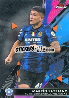 Sticker Martin Satriano - UEFA Champions League Finest 2021-2022
 - Topps