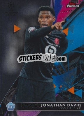 Sticker Jonathan David - UEFA Champions League Finest 2021-2022
 n. 41 - Topps