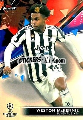 Sticker Weston McKennie - UEFA Champions League Finest 2021-2022
 n. 44 - Topps