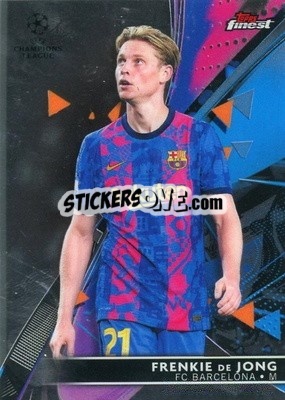 Sticker Frenkie de Jong - UEFA Champions League Finest 2021-2022
 - Topps