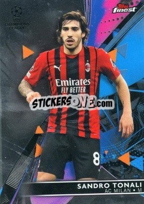 Sticker Sandro Tonali - UEFA Champions League Finest 2021-2022
 n. 49 - Topps