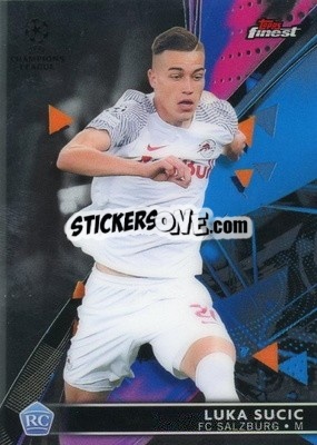 Sticker Luka Sucic - UEFA Champions League Finest 2021-2022
 n. 55 - Topps