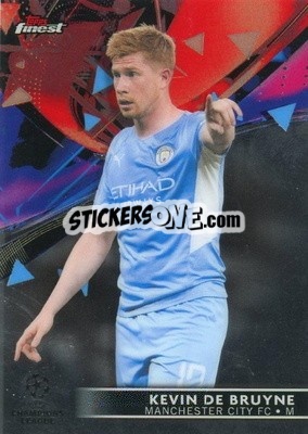 Sticker Kevin De Bruyne - UEFA Champions League Finest 2021-2022
 n. 61 - Topps