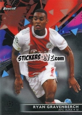 Sticker Ryan Gravenberch - UEFA Champions League Finest 2021-2022
 n. 63 - Topps