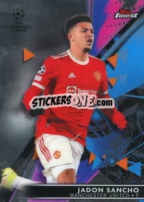 Sticker Jadon Sancho - UEFA Champions League Finest 2021-2022
 n. 64 - Topps