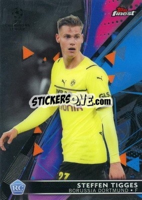 Sticker Steffen Tigges - UEFA Champions League Finest 2021-2022
 n. 68 - Topps
