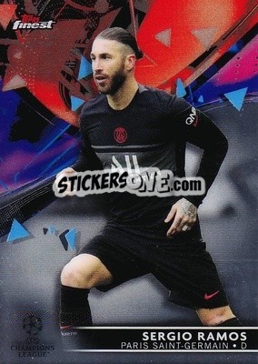 Sticker Sergio Ramos - UEFA Champions League Finest 2021-2022
 n. 70 - Topps