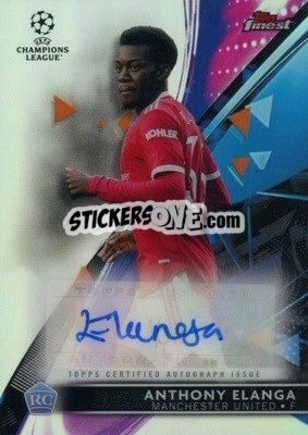 Sticker Anthony Elanga - UEFA Champions League Finest 2021-2022
 - Topps