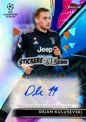 Sticker Dejan Kulusevski - UEFA Champions League Finest 2021-2022
 n. BA-DK - Topps