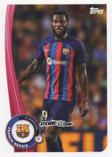 Sticker Franck Kessié - Fc Barcelona Fan Set 2022-2023 n. BA-6 - Topps