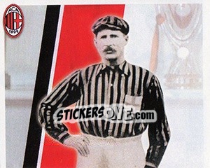 Sticker Herbert Kilpin - A.C. Milan 2012-2013 n. 12 - Footprint