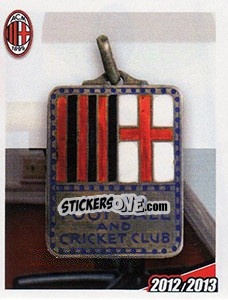 Sticker Milan football and cricket club 1899