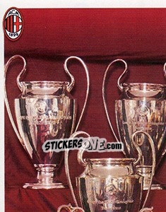 Sticker Trofei internazionali - A.C. Milan 2012-2013 n. 17 - Footprint
