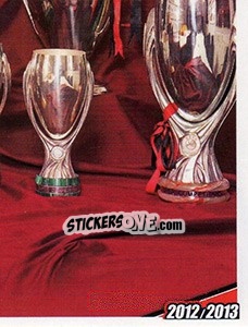 Sticker Trofei internazionali - A.C. Milan 2012-2013 - Footprint
